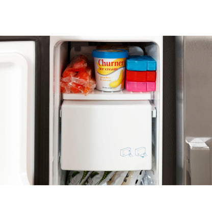 GE APPLIANCES GE 23.0 Cu. Ft. Side-By-Side Refrigerator in Stainless Steel - GSS23GYPFS