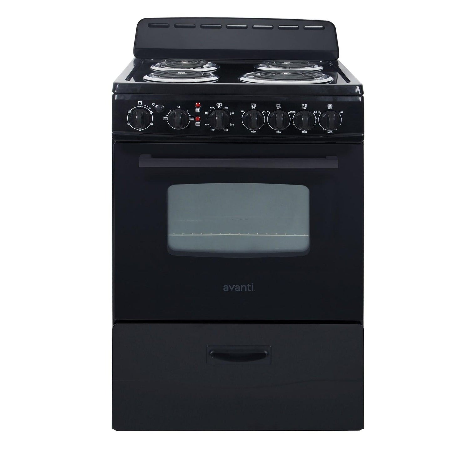 AVANTI ERU240P3S Avanti 24" Electric Range - in Stainless Steel - ERU240P3S
