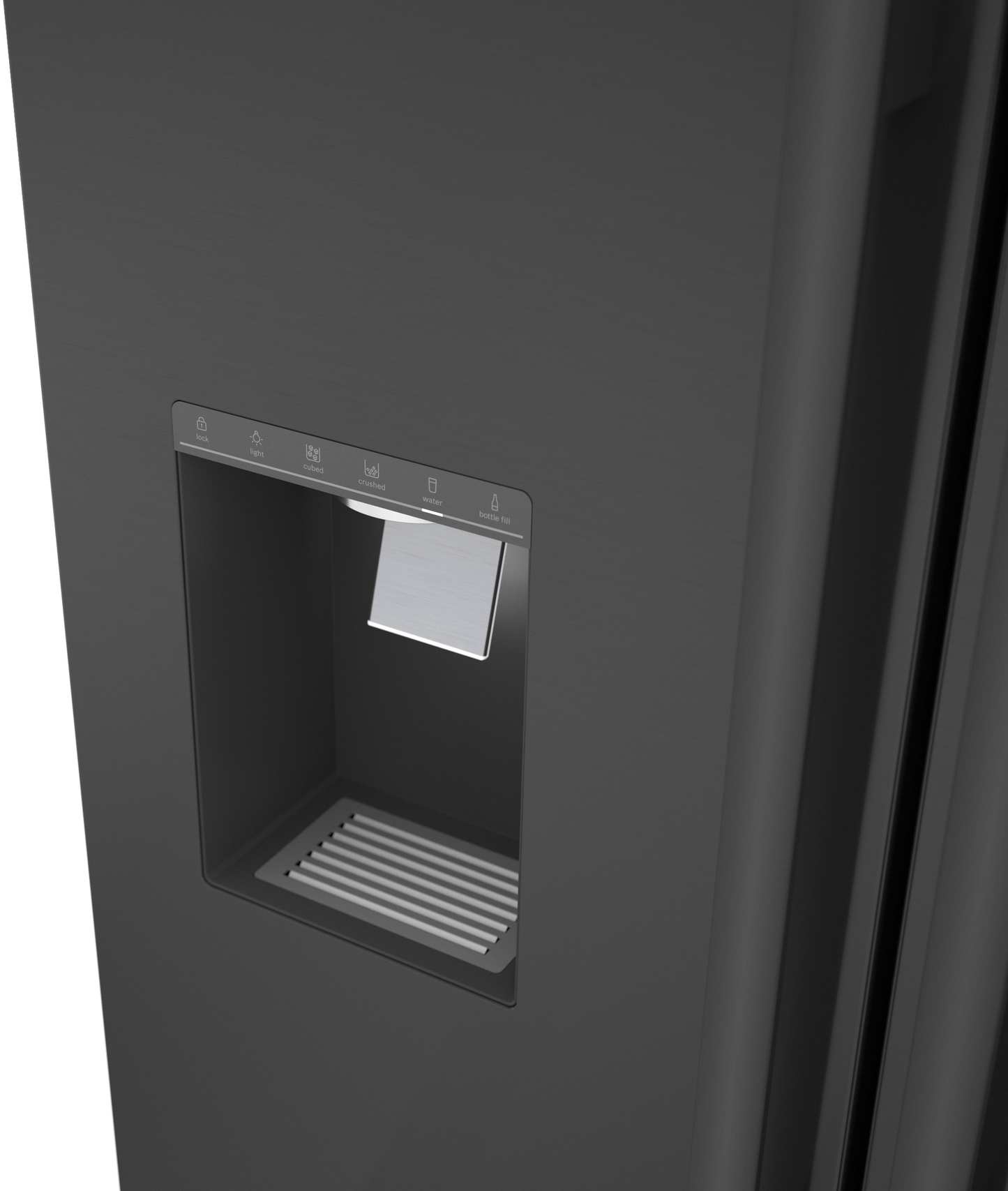 BOSCH B36CD52SNB 500 Series, French Door Bottom freezer, multi door, 36'', Black inox-antifingerprint, Total No Frost Black in Stainless Steel - B36CD52SNB