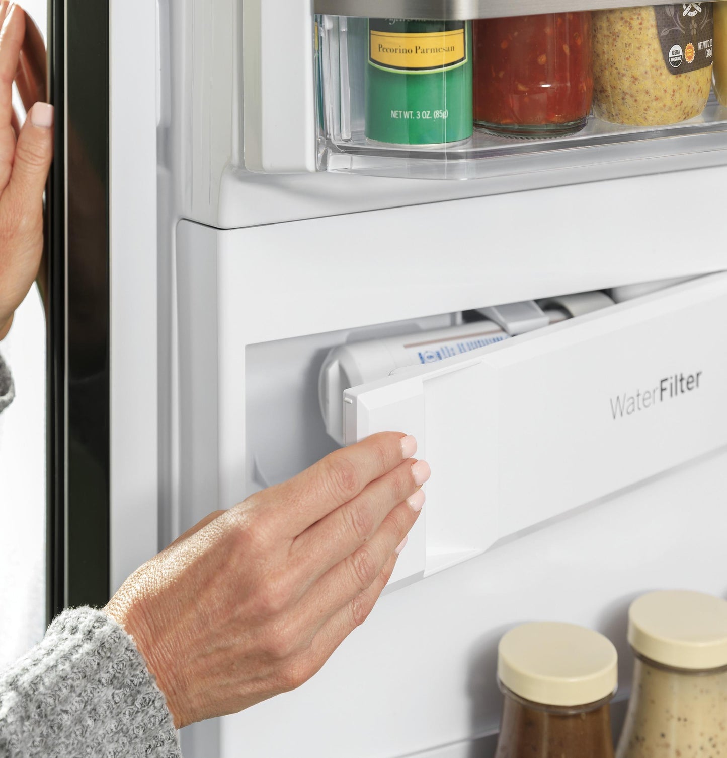GE APPLIANCES PVD28BYNFS GE Profile™ ENERGY STAR® 27.9 Cu. Ft. Smart Fingerprint Resistant 4-Door French-Door Refrigerator with Door In Door in Stainless Steel - PVD28BYNFS