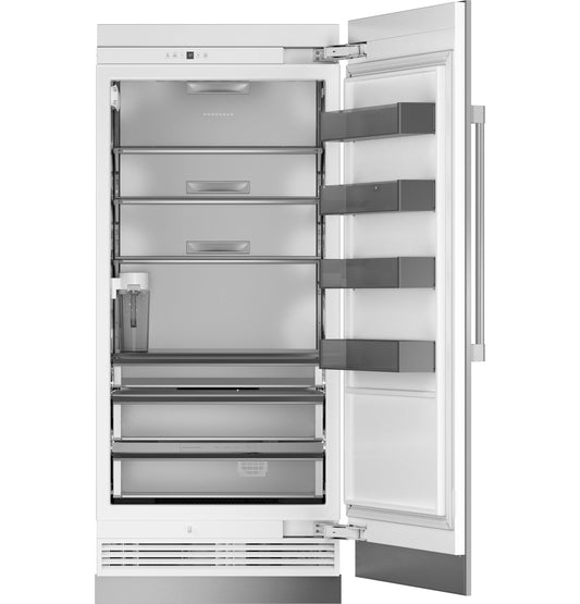 MONOGRAM Monogram 36" Panel-Ready Premium Integrated Column Refrigerator Custom Panel Ready - ZIR361NPRII