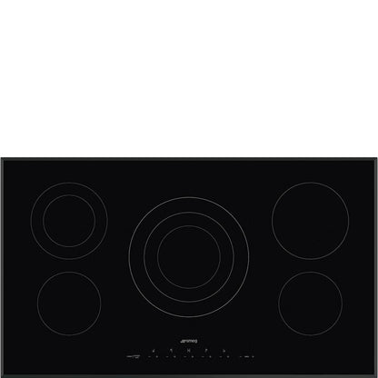 SMEG SEU365ETB Cooktop Black SEU365ETB Black - SEU365ETB