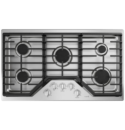 CAFE CGP70362NS1 CAFé™ 36" Gas Cooktop in Stainless Steel - CGP70362NS1