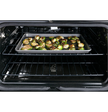 GE APPLIANCES CAFE CGS700P3MD1 CAFé™ 30" Smart Slide-In, Front-Control, Gas Range with Convection Oven Black - CGS700P3MD1