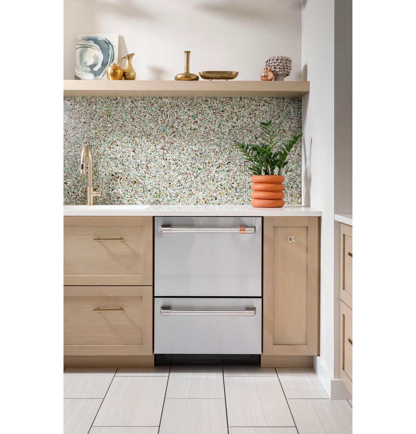 CAFE CDD420P2TS1 CAFé™ Dishwasher Double Drawer in Stainless Steel