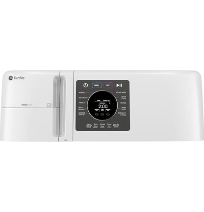 GE APPLIANCES PFQ83HSSWWW GE Profile™ ENERGY STAR® 4.6 cu. ft. Capacity UltraFast Combo with Ventless Inverter Heat Pump Technology Washer/Dryer White - PFQ83HSSWWW