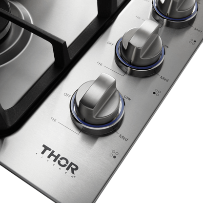 THOR KITCHEN TGC3001 Thor Kitchen 30-inch Professional Drop-in Gas Cooktop - Model Tgc3001 - TGC3001