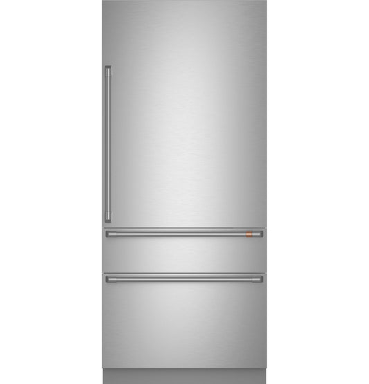 CAFE CIC36RP2VS1 CAFé 36" Integrated Bottom-Freezer Refrigerator in Stainless Steel - CIC36RP2VS1