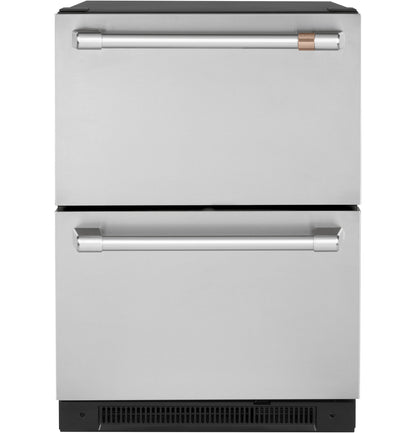 CAFE CDE06RP2NS1 CAFé5.7 Cu. Ft. Built-In Dual-Drawer Refrigerator in Stainless Steel - CDE06RP2NS1