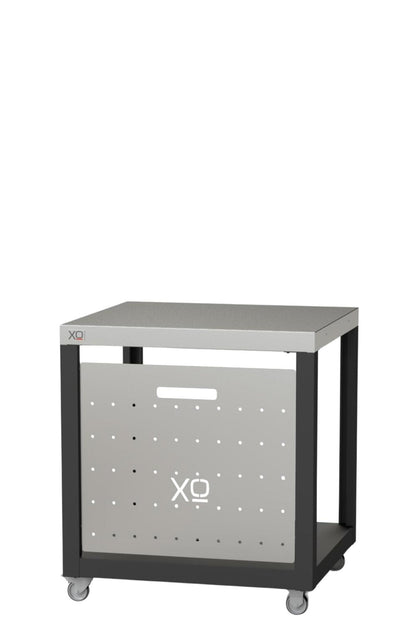 XO APPLIANCE XOPIZZA1BASE Oven Cart for XOPIZZA1 Black On Stainless - XOPIZZA1BASE