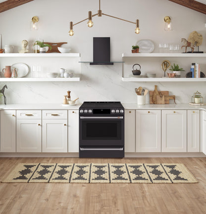 CAFE CES700P3MD1 CAFé30" Smart Slide-In, Front-Control, Radiant and Convection Range Black - CES700P3MD1