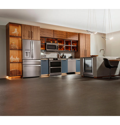 GE APPLIANCES PGS960YPFS GE Profile™ 30" Smart Slide-In Front-Control Gas Double Oven Convection Fingerprint Resistant Range in Stainless Steel - PGS960YPFS
