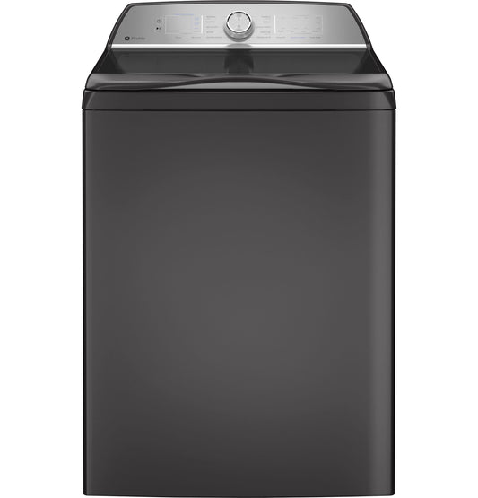 GE APPLIANCES PTW605BPRDG GE Profile™ ENERGY STAR® 4.9 cu. ft. Capacity Washer with Smarter Wash Technology and FlexDispense™ Gray