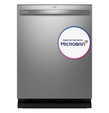 GE APPLIANCES PDT795SYVFS GE Profile™ ENERGY STAR Smart UltraFresh System Dishwasher with Microban™ Antimicrobial Technology with Deep Clean Washing 3rd Rack, 39 dBA in Stainless Steel - PDT795SYVFS