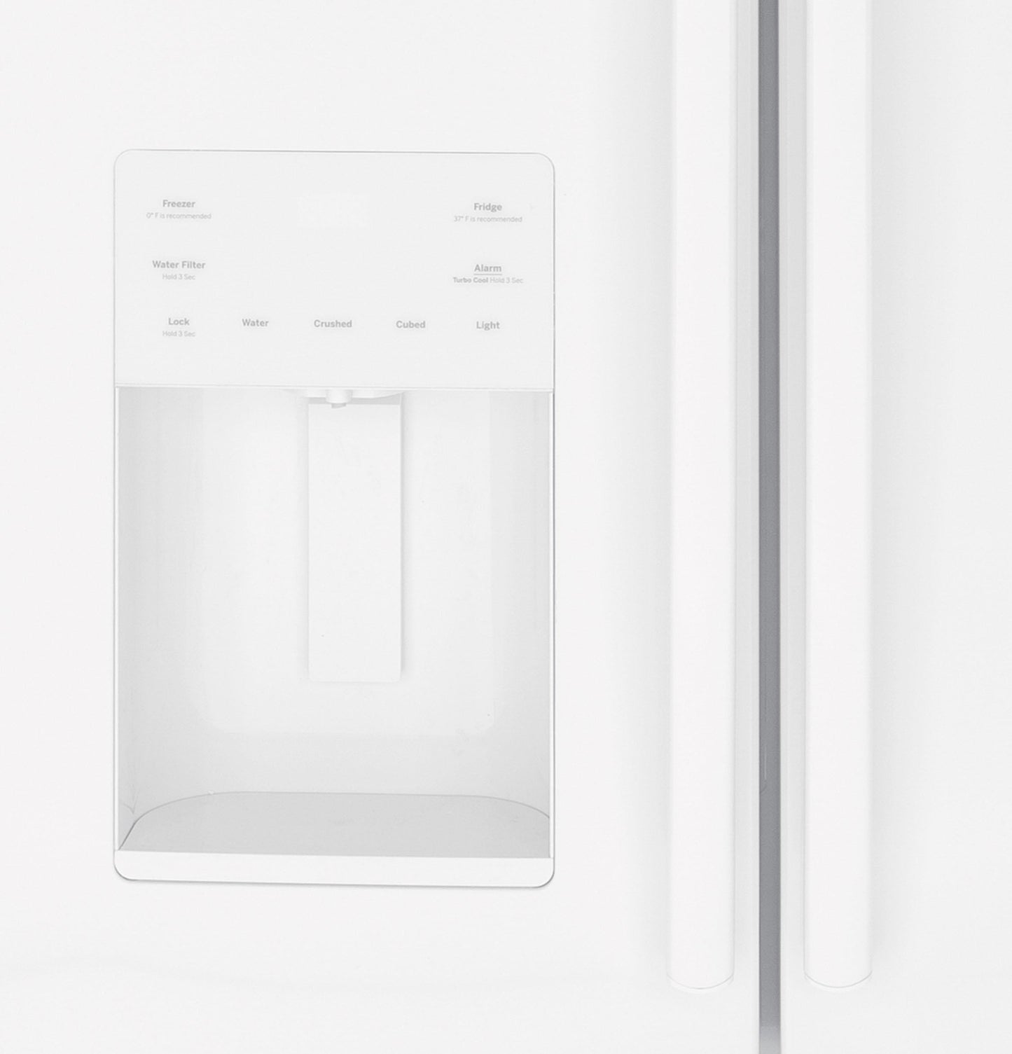 GE APPLIANCES 25.7 Cu. Ft. French-Door Refrigerator White - GFE26JGMWW