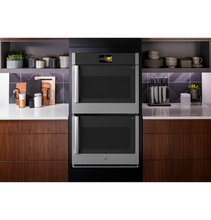 GE APPLIANCES PTD700RSNSS GE Profile™ 30" Smart Built-In Convection Double Wall Oven with Right-Hand Side-Swing Doors in Stainless Steel - PTD700RSNSS