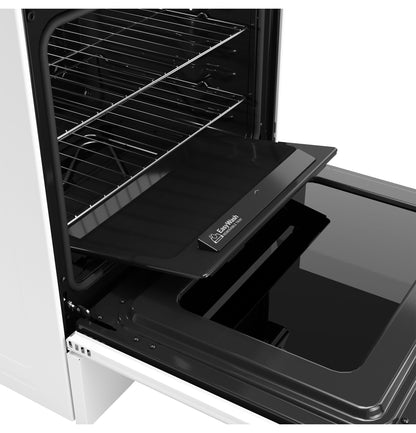 GE APPLIANCES GRS600AVWW GE® ENERGY STAR® 30" Slide-In Electric Convection Range with No Preheat Air Fry and EasyWash™ Oven Tray White - GRS600AVWW