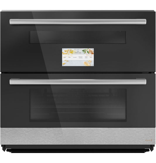 CAFE CTS92DM2NS5 CAFé30" Duo Smart Single Wall Oven in Platinum Glass Gray - CTS92DM2NS5