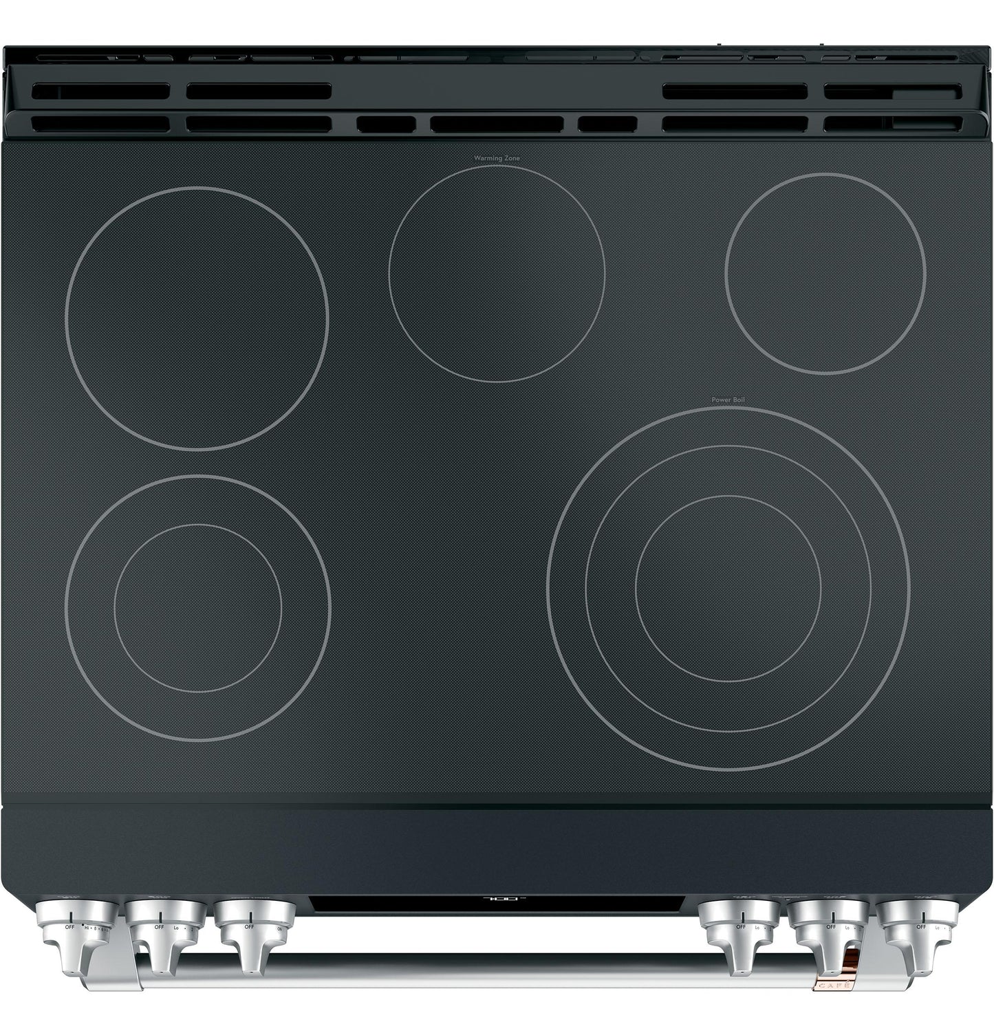 CAFE CES700P3MD1 CAFé30" Smart Slide-In, Front-Control, Radiant and Convection Range Black - CES700P3MD1