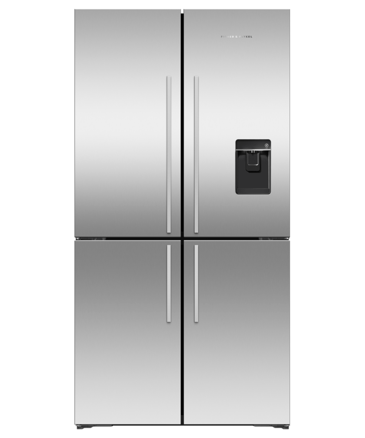 FISHER & PAYKEL RF203QDUVX1 18.9 cu ft Series 7 Quad Door Refrigerator Freezer in Stainless Steel - RF203QDUVX1