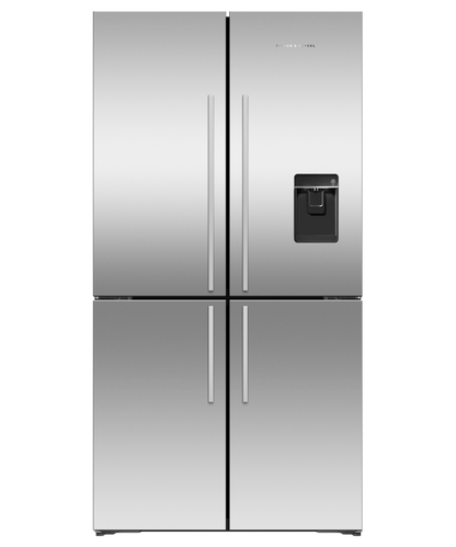 FISHER & PAYKEL RF203QDUVX1 18.9 cu ft Series 7 Quad Door Refrigerator Freezer in Stainless Steel - RF203QDUVX1