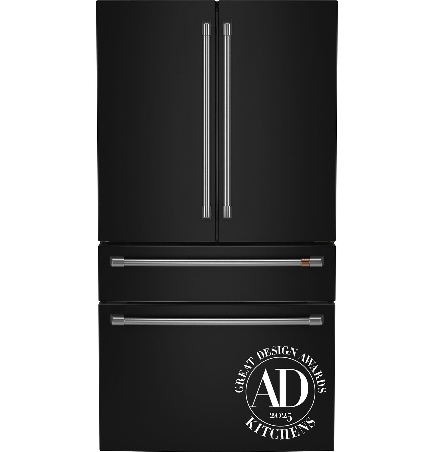 CAFE CJE23DP3WD1 CAFé™ ENERGY STAR® 23.2 Cu. Ft. Smart Counter-Depth 4-Door French-Door Refrigerator With Dual-Dispense AutoFill Pitcher Black - CJE23DP3WD1
