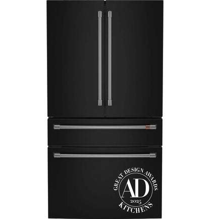 CAFE CAFé ENERGY STAR28.7 Cu. Ft. Smart 4-Door French-Door Refrigerator With Dual-Dispense AutoFill Pitcher Black -  CGE29DP3TD1