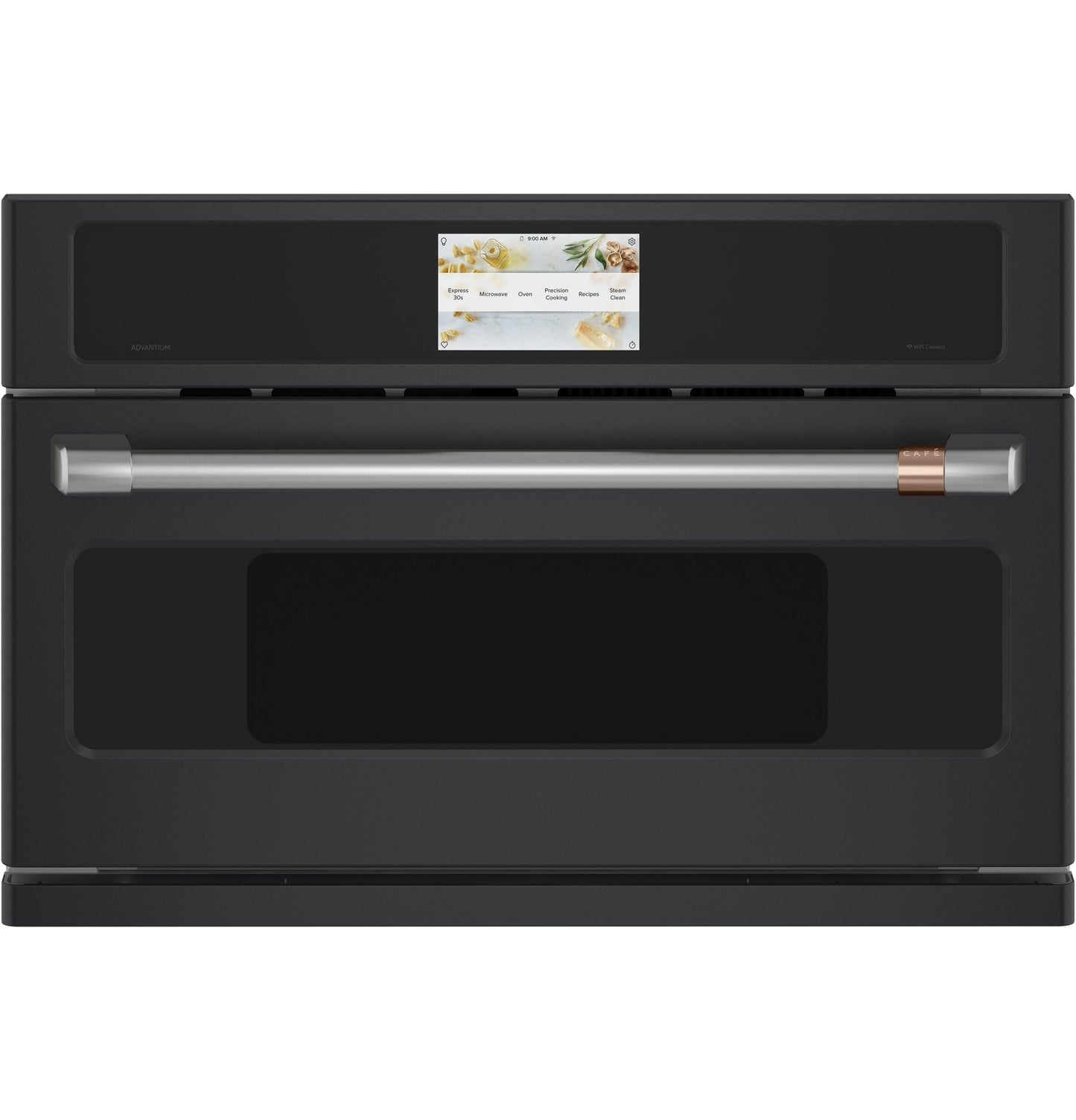 CAFE 30" Custom Speed Cook Oven with 120V Advantium Technology Black - CSB913P3VD1