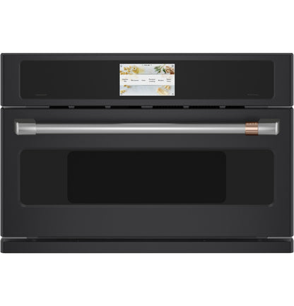 CAFE 30" Custom Speed Cook Oven with 120V Advantium Technology Black - CSB913P3VD1
