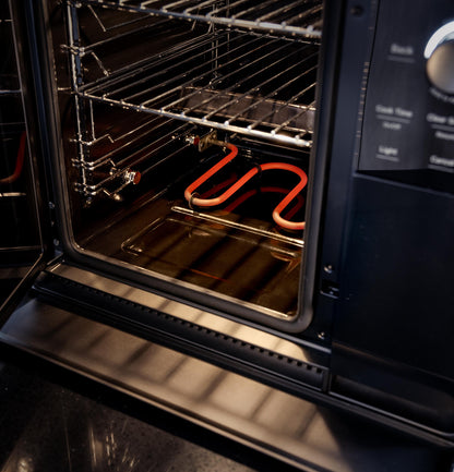 GE APPLIANCES P9SBAAS6VBB GE Profile™ Smart Indoor Pellet Smoker Black - P9SBAAS6VBB