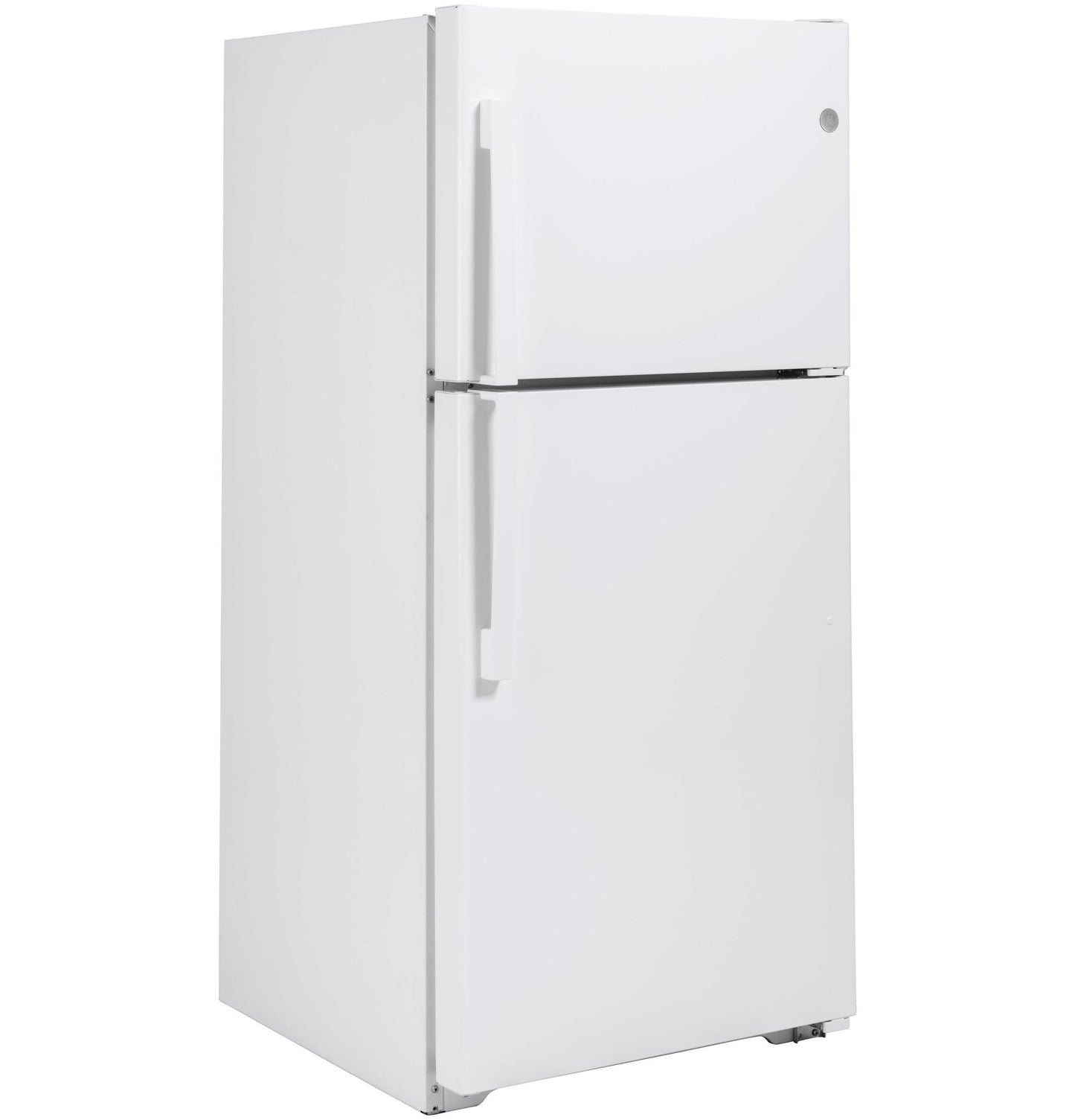 GE APPLIANCES 21.9 Cu. Ft. Garage Ready Top-Freezer Refrigerator White - GTS22KGNRWW