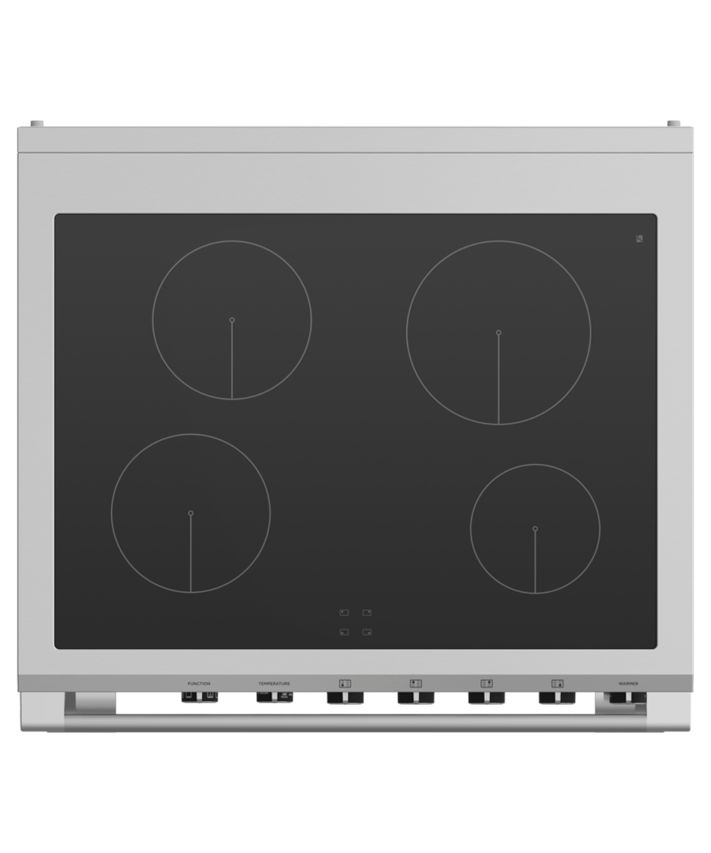 FISHER & PAYKEL OR30SCI6R1 30" Series 9 Classic 4 Zone Induction Self-Cleaning Range Red - OR30SCI6R1
