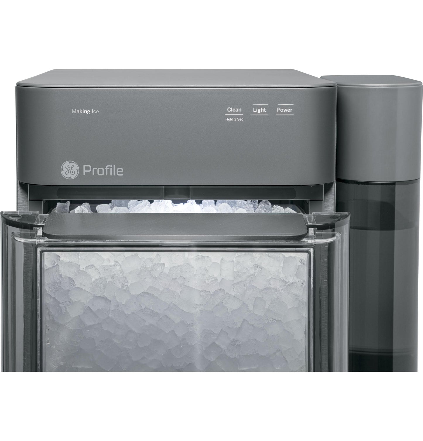 GE APPLIANCES Profile Opal 2.0 Nugget Ice Maker with Side Tank in Stainless Steel - XPIO13SCSS