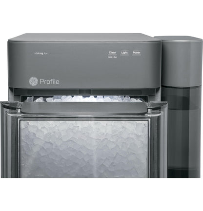 GE APPLIANCES Profile Opal 2.0 Nugget Ice Maker with Side Tank in Stainless Steel - XPIO13SCSS