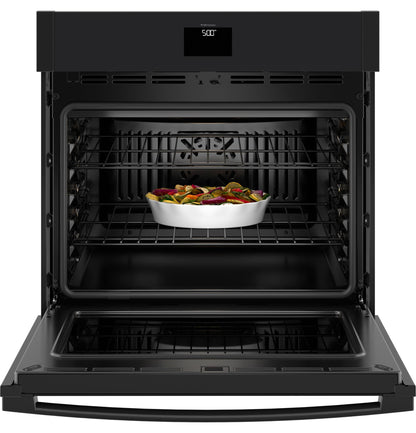 GE APPLIANCES JTS5000DVBB GE® 30" Smart Built-In Self-Clean Convection Single Wall Oven with No Preheat Air Fry Black - JTS5000DVBB