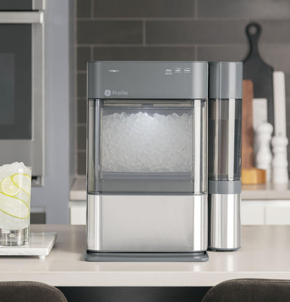 GE APPLIANCES Profile Opal 2.0 Nugget Ice Maker with Side Tank in Stainless Steel - XPIO13SCSS