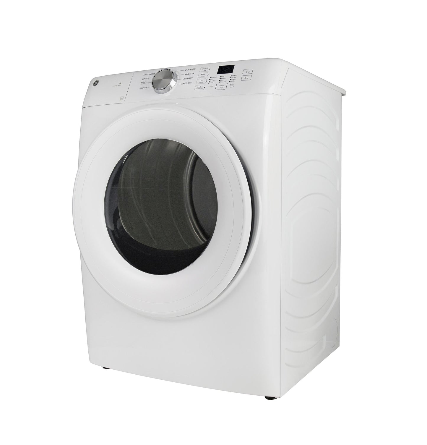 GE APPLIANCES GFD35GSSYWW GE ENERGY STAR 7.8 cu. ft. Capacity Smart Front Load Gas Dryer White - GFD35GSSYWW