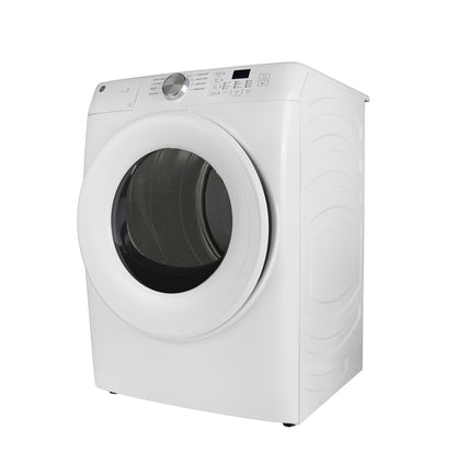 GE APPLIANCES GFD35GSSYWW GE ENERGY STAR 7.8 cu. ft. Capacity Smart Front Load Gas Dryer White - GFD35GSSYWW