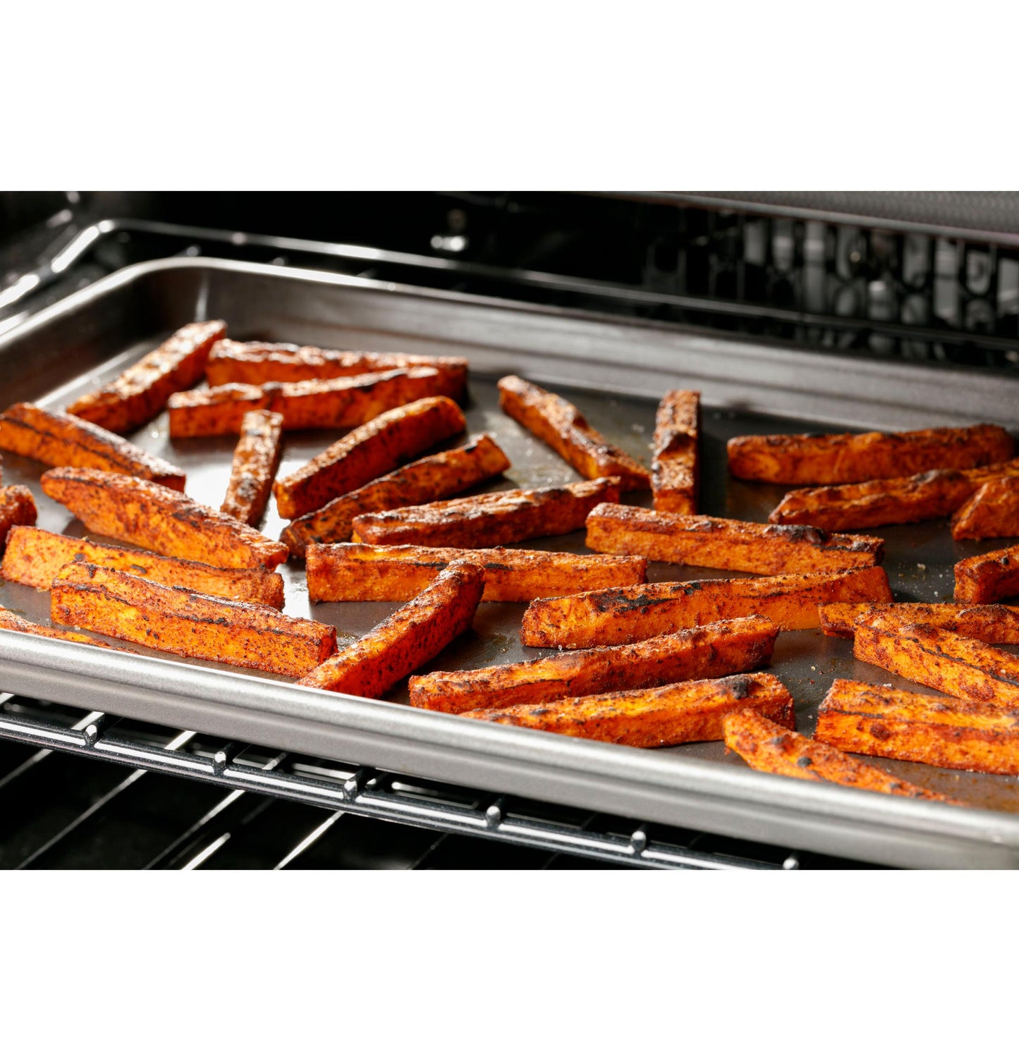 CAFE CES700P2MS1 CAFé™ 30" Smart Slide-In, Front-Control, Radiant and Convection Range in Stainless Steel - CES700P2MS1