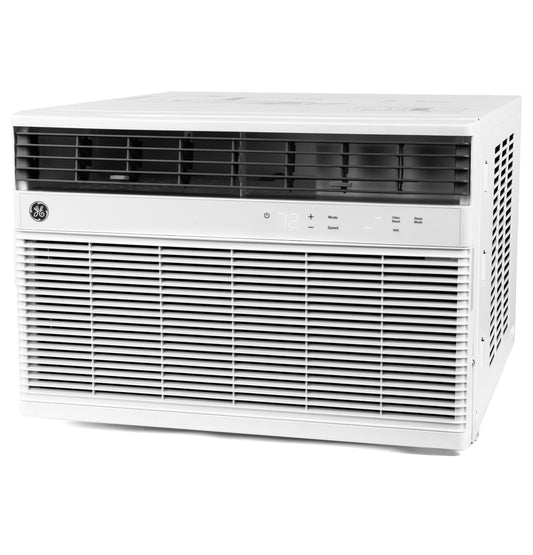 GE APPLIANCES AWGH08WWF GE® 8,000 BTU Smart Heat/Cool Electronic Window Air Conditioner for Medium Rooms up to 350 sq. ft. White - AWGH08WWF