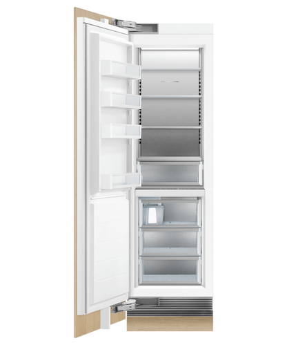 FISHER & PAYKEL RS2484FLJK1 24" Series 9 Integrated Column Freezer Custom Panel Ready - RS2484FLJK1