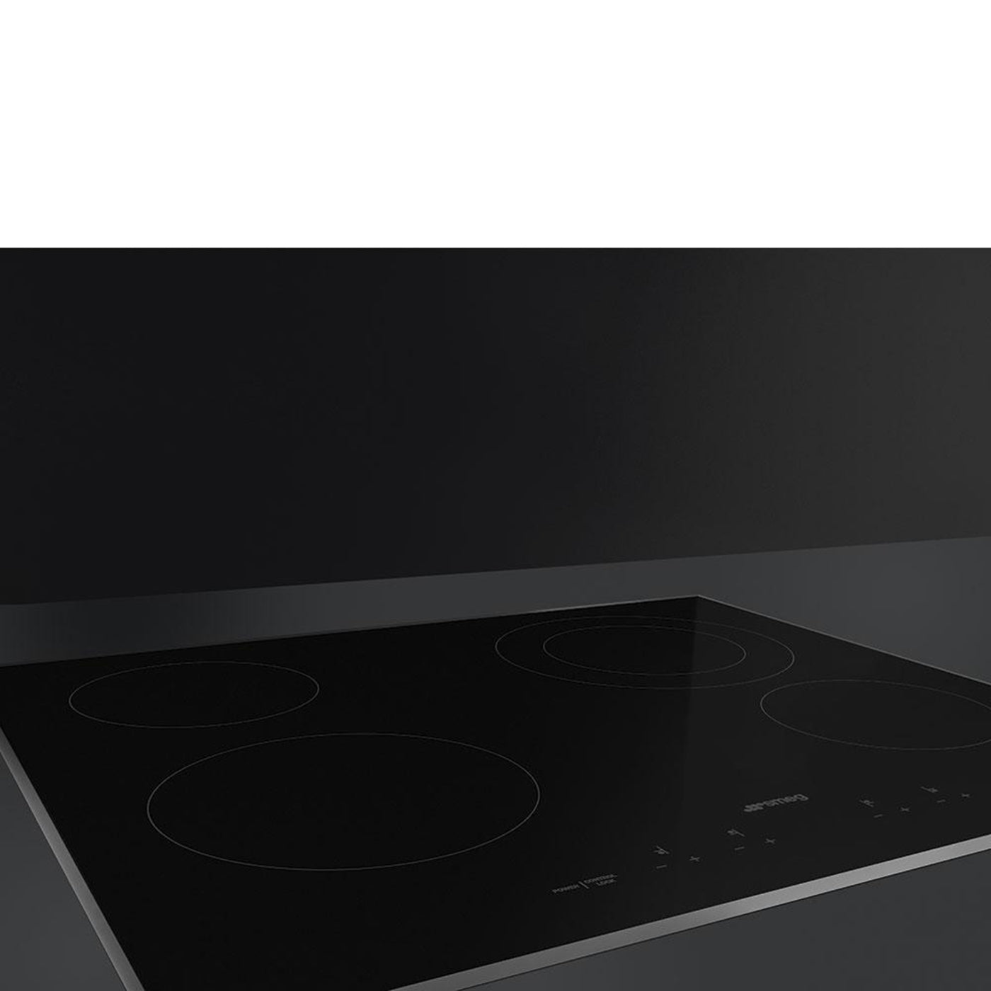 SMEG SEU244ETB Cooktop Black SEU244ETB Black - SEU244ETB