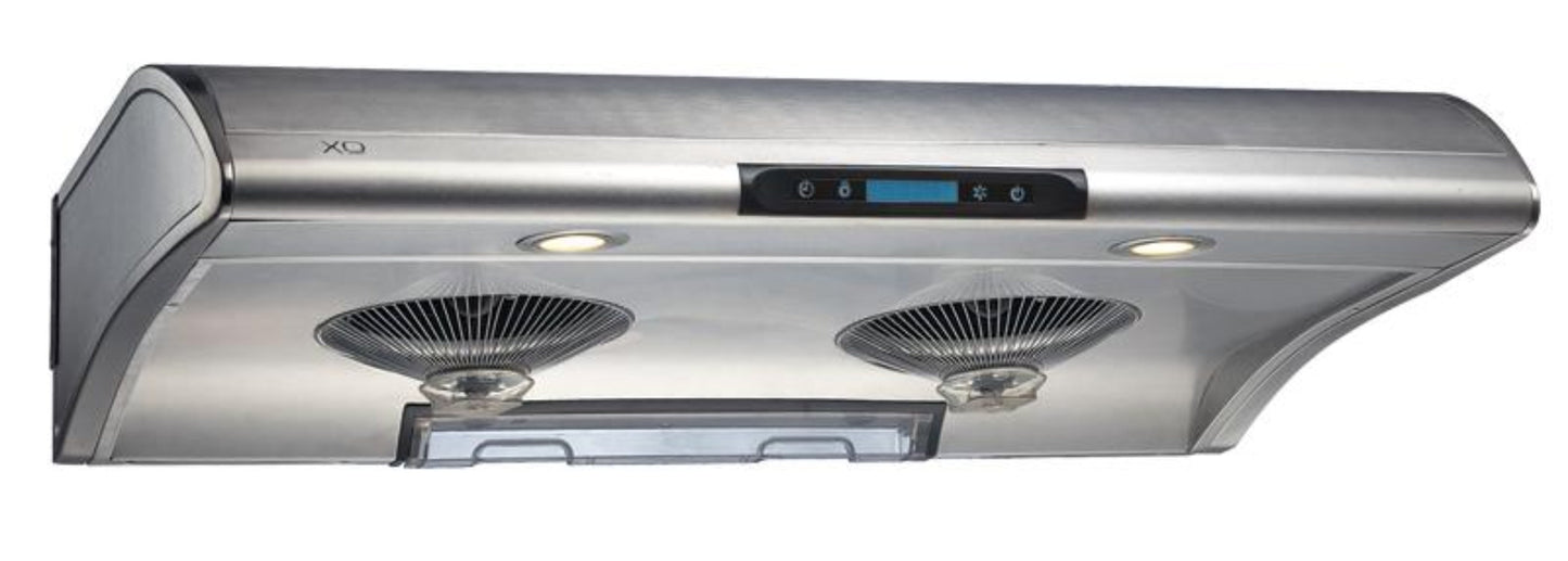 XO APPLIANCE XOA36S 550 CFM 36" Filter Free Under Cabinet Range Hood in Stainless Steel - XOA36S