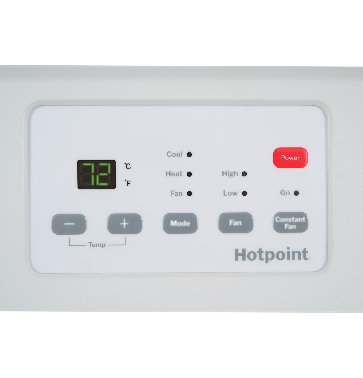 HOTPOINT Hotpoint PTAC with Electric Heat 9,000 BTU, 230/208V, 20amp White - AHES09D3XXA