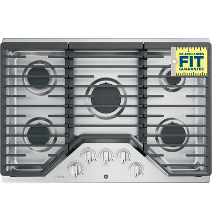 GE APPLIANCES PGP7030SLSS GE Profile™ 30" Built-In Gas Cooktop with 5 Burners in Stainless Steel - PGP7030SLSS