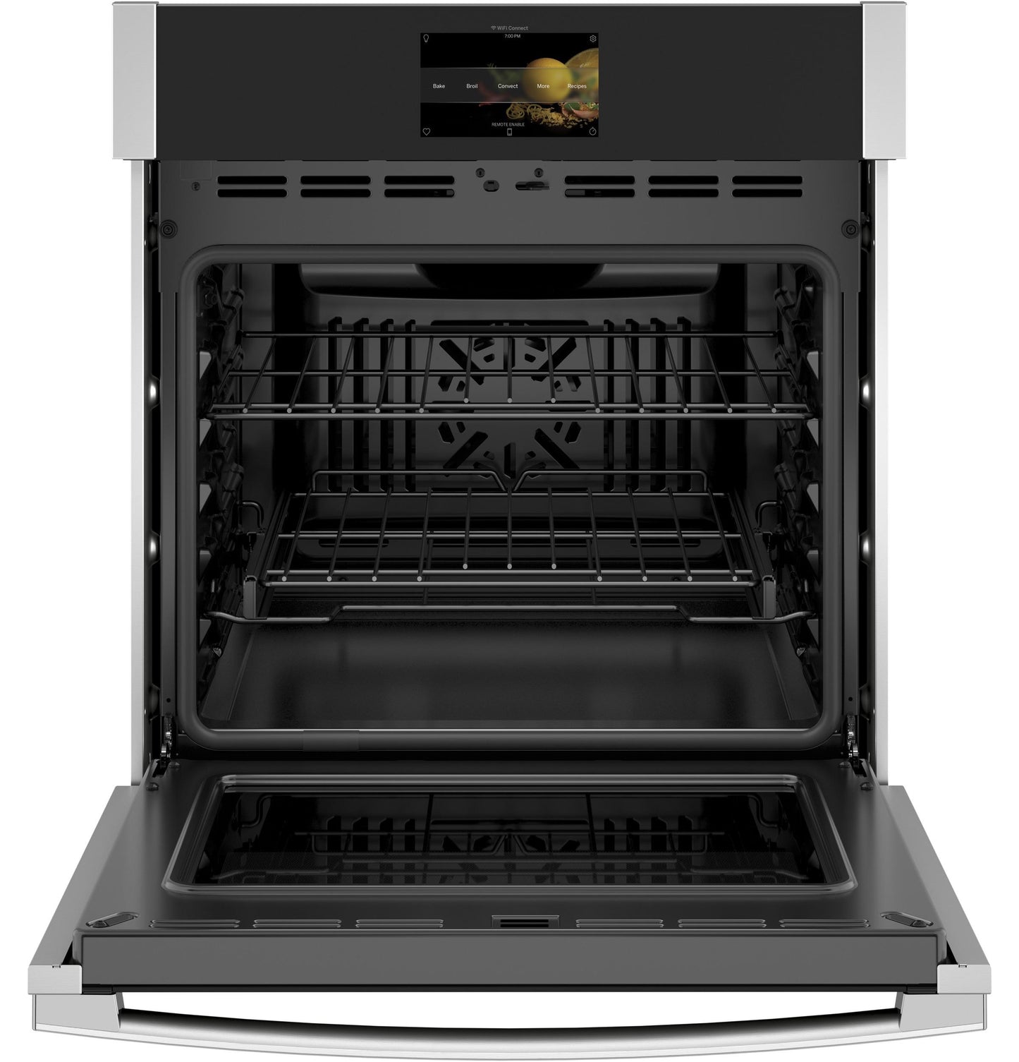 GE APPLIANCES Profile 27" Smart Built-In Convection Single Wall Oven in Stainless Steel - PKS7000SNSS