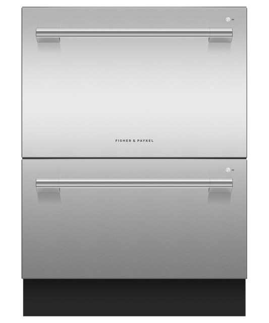 FISHER & PAYKEL DD24DV2T9N Series 9 Professional Tall Double DishDrawer™ Dishwasher in Stainless Steel - DD24DV2T9N
