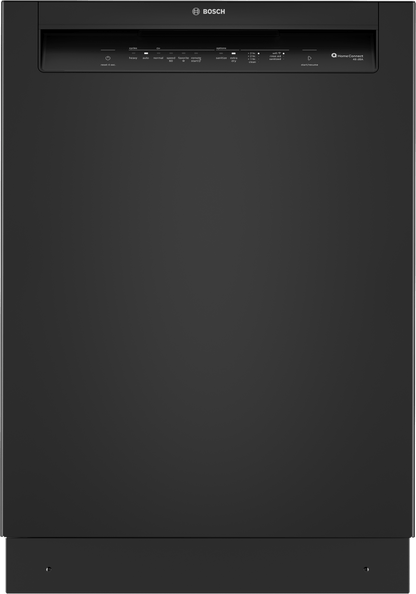 BOSCH SHE43DM6N 300 Recessed Handle, 48 dBA, Standard 3rd Rack, PureDry - BL Black - SHE43DM6N