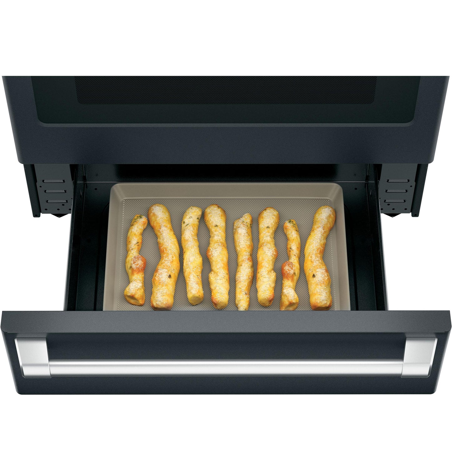 CAFE CES700P3MD1 CAFé30" Smart Slide-In, Front-Control, Radiant and Convection Range Black - CES700P3MD1