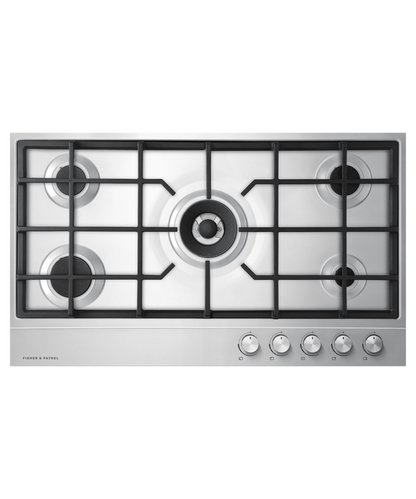 FISHER & PAYKEL CG365DNGX1N 36" Series 7 5 Burner Gas Cooktop in Stainless Steel - CG365DNGX1N